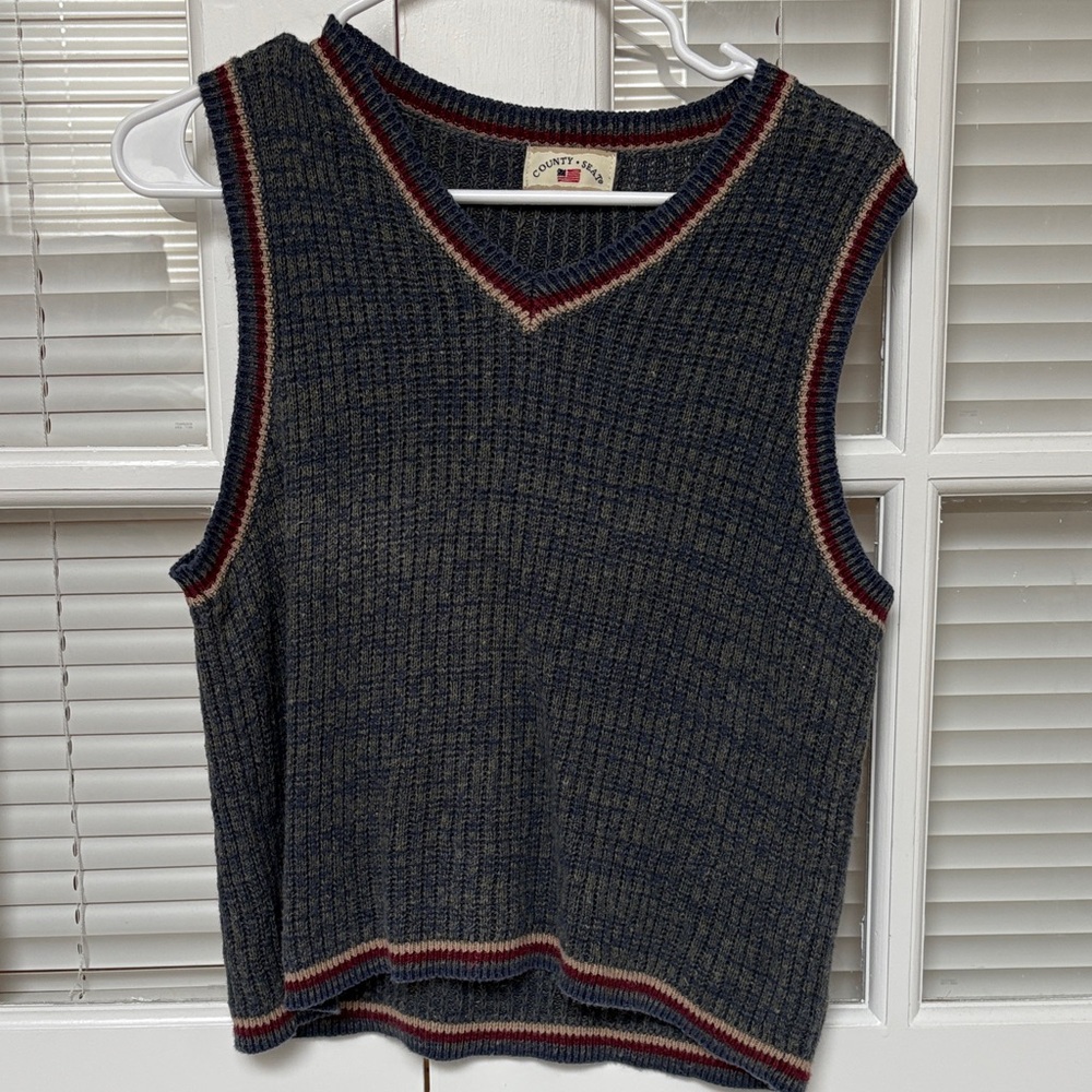 Craft and Barrow Navy Tank Top